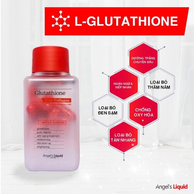 angel's liquid glutathione one day collagen Viên uống Angel's Liquid Glutathione Oneday Collagen hỗ trợ trắng da, cấp  nước