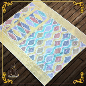 SAMPIN NIKAH TENUN TANGAN PREMIUM WHITE EDITION  [Limited Edition] (Free Gift)