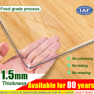 🥇 Full refund if not satisfied 🥇 table top protector transparent table mat waterproof tablemat transparent pvc table cover waterproof pvc table cloth plastic table top protector dining table cover plastic pvc table mat plastic table protector mat 桌垫