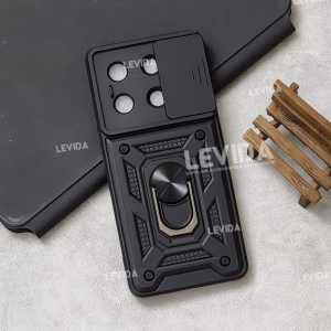 Case Infinix Zero 30 5G Case Robot Slide Kamera Protect Ringstand