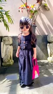 Ayugil Cloth Set Atasan Crop & Rok Panjang Narnia: Baju Anak Nyaman dan Tahan Lama