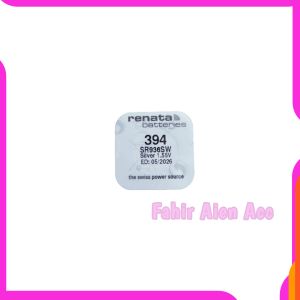 Renata SR936SW Baterai jam tangan Renata 394 SR936SW Silver 1.55V