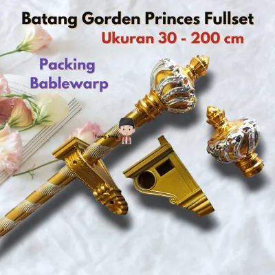 BISA RIQUES UKURAN BATANG GORDEN BREKET EROPA PRINCES FULLSET 30 - 200 CM