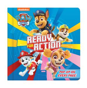Paw Patrol Ready For Action Pop-Up Book With Favourite Characters From Adventure Bay Suitable For Toddler