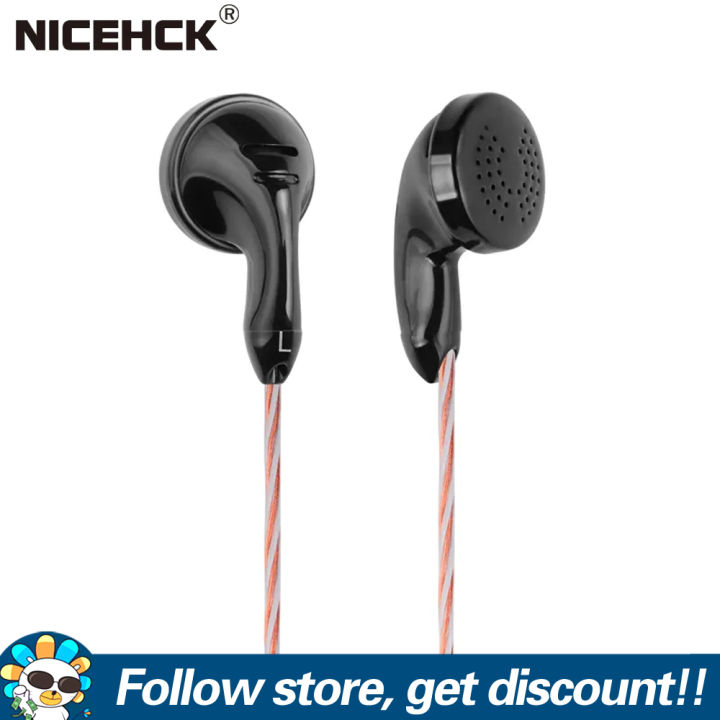 NiceHCK B70 Earphones 3.5mm 4.4mm HIFI Music Earbuds Bright