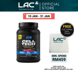 [Expiry Jun 2028] MuscleTech CellTech Creatine Fruit Punch 2.90lbs (1.32KG)