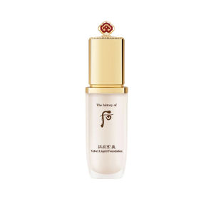 Kem Nền Chống Nắng Che Khuyết Điểm Whoo Velvet Liquid Foundation Spf30/pa++ 40ml Ngừa Lão Hóa