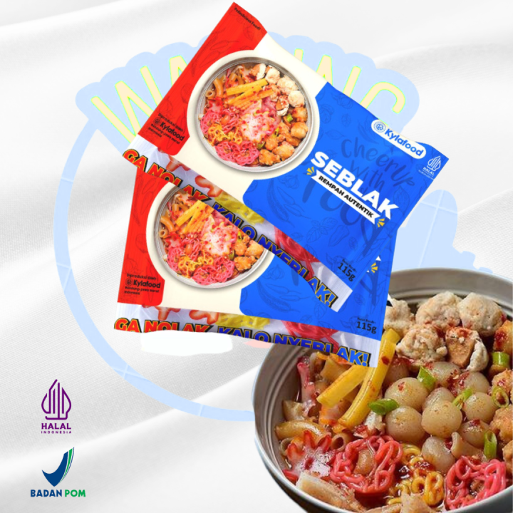 Authentic Indonesia Instant Traditional Food Kaylafood Seblak