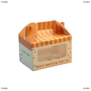 [COD] Undis 3Pcs 1:12 Dollhouse Miniature Dessert Box Cake Toast Packing Box Doll House Decor Toy(Only Box)