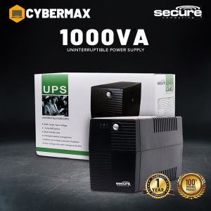 SECURE UPS 1000VA With AVR Uninterruptible Power Supply For PC Computer Laptop