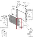 AIR COND DESICCANT DRIERT _ KOREA PARTS [HANON] HYUNDAI SANTAFE 2014, KIA CARNIVAL YP 2016 [97802-25000]. 