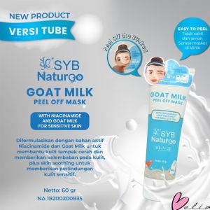 Juragan 47 - SYB Natur90 Peel Off Mask 60gr - Masker Komedo Naturgo - Masker Wajah - Masker Acne Jerawat - SYB Tube