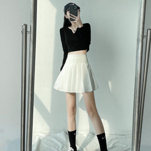 Korean Short Pleated Skirt Tennis Skirt Skirt High Waist Skirt Japanese School Uniform Skirt