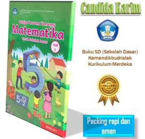 Paket Buku SD Kelas 5 Matematika Volume 1 Kurikulum Merdeka