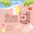[รับประกัน 5 ปี] PixonPlux ปลั๊กไฟ รางปลั๊กไฟ ลาย"เนโกะ&ชิกกี้ บนชายหาด" 2,4,5 ช่อง+ 2USB /1.8,3 M / VCT3x0.75ปลั๊กมอก ปลั๊กพ่วง. 
