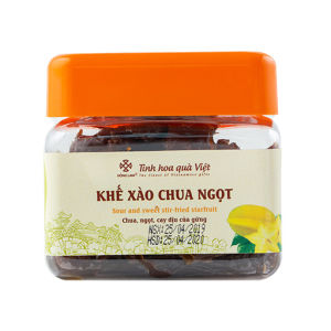 Ô Mai (Xí Muội) Khế Xào Chua Ngọt - Vị Chua Ngọt Cay Dịu Của Gừng