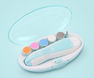 [MALAYSIA] 6 in 1 Electric Baby Adult Nail Trimmer Pedicure & Manicure Baby Nail Clipper BABY NAIL TRIMMER | Lycotte Mom & Baby