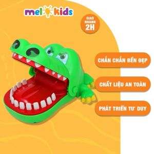 [Đồ chơi giáo dục] Trò Chơi Khám Răng Cá Sấu Cá Sấu Cắn Tay Chất Lượng Cao