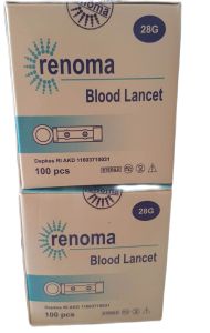 Blood Lancet Renoma ukuran 28G