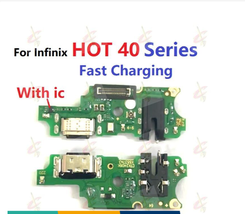 Fast charging board for Infinix HOT 40i 40 Pro X6528B X6836 X6837