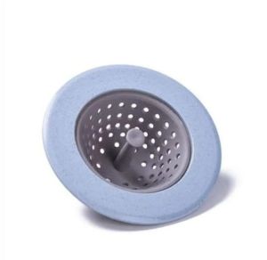 Saringan wastafel Saringan plastik silikon Saringan pembuangan cuci piring Saringan Kotoran Westafel