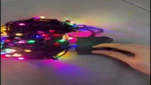 Dây Đèn Chớp Lục Giác LED 50M Nhiều Màu Trang Trí Nhà & Quán Chớp Nhiều Màu Đẹp Mắt
