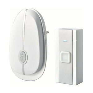 (GRATIS Baterai Remote ) Bel Pintu Rumah Tanpa Kabel Door Bell Wireless AC - Bel Rumah Tanpa Kabel Wireless Doorbell Wireless / Bel Rumah Assalamualaikum Bel Assalamualaikum Bell Rumah Tanpa Kabel - Bel Pintu Rumah Tanpa Kabel Bel Pintu Rumah Wireless
