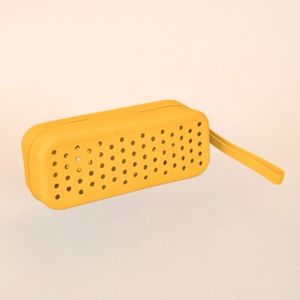CHUN053634 Silicone Swim Goggle Case Perforated Breathable Goggle Storage Box Portable Durable Eyeglasses Storage Bag Travel Use