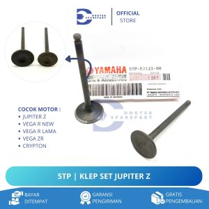 5TP KLEP SET JUPITER Z / VEGA R OLD / VEGA R NEW / VEGA ZR / JUPITER BURHAN / CRYPTON / PAYUNG KLEP