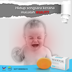 SABUN MADERME ALL IN ONE / ECZEMA / SABUN ECZEMA