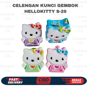 Celengan HK Helokitty S-29/ Coin Box / Celengan bergembok kunci