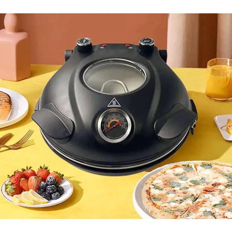 12'' Crispy Crust Pizza Oven by – Electric Pizza Oven Indoor