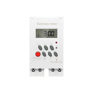 KG316T-II Digital Timer 220V 3A Programmable Timing Control Switch Time Relay Micro-computer Electronic Time Switch Relay