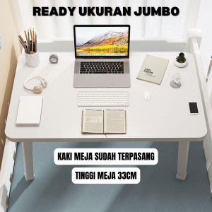 Omahfurniture.id Meja Makan Lesehan Lipat Aesthetic Minimalis Tinggi 33cm 120x60 120x40 100x40 80x40