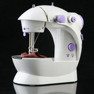 ESA Mesin jahit tangan manual Mesin Jahit Mini Portable SM202A sewing machine (ADA LAMPU) BERGARANSI