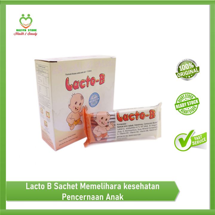 Lacto-B /Probiotik/Lactobe Obat Diare untuk Bayi dan Anak (1 sachet 1gr)