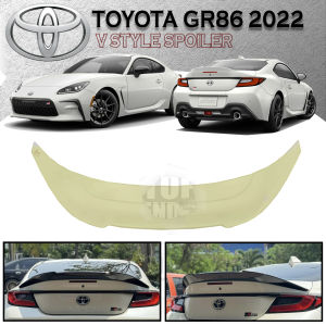 TOYOTA GR86 2022+ MODIFIED VERSION DUCKTAIL REAR TRUNK WING SPOILER MATERIAL ABS SKIRT LIP BODYKIT