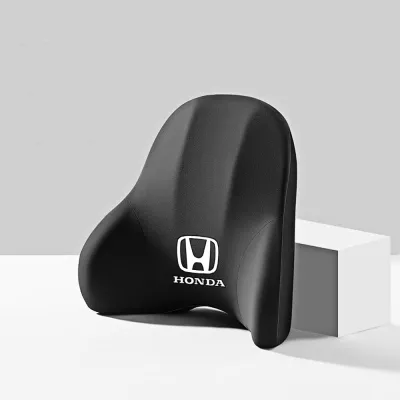 หมอนรองคอสำหรับรถยนต์ที่นั่งในรถเหมาะสำหรับรถฮอนด้า CR-V Civic XLV BR-V BRIO CITY ใหม่ HR-VAccord Fit หมอนที่พิงศีรษะเกรดการบิน