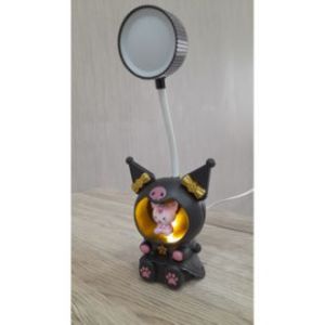 Lampu tidur Lampu Meja Kuromi + Serutan Pensil