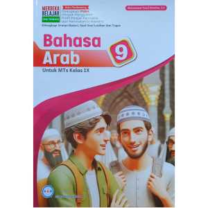 Buku Bahasa Arab Kelas 9 MTs Kurikulum Merdeka GOS