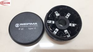 { xả kho} Đế đèn báo WERMA Type 12 part no.: 640.810.00 AS-Interface-Module BK WERMA  part no 646.830.55