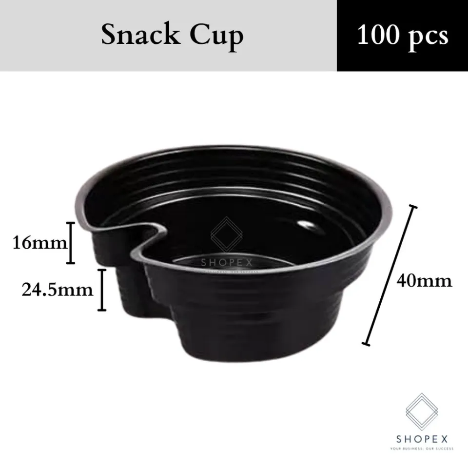 Disposable snack best sale cups with lids