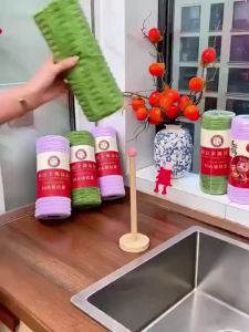 10A Kitchen Cleaning Lazy Rag Hand Tear Rag Roll Type Weekly Rag Household Absorbent Towel Scouring Pa