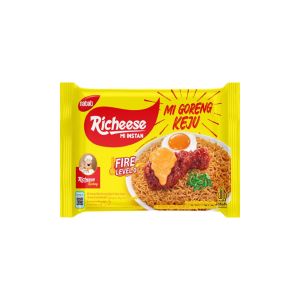 Mie Richeese Nabati Goreng Keju Level 0 Mie Instan Keju