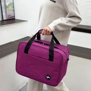 Lightweight Business Travel Duffel Bag Wet Dry Separation Large Capacity Commuter Carry-On Luggage Storage Tote Bag | Beg Travel Bisnes Ringan Pengasingan Basah Kering Bawa Masuk Pesawat Kemas