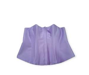 Kamisol Ala Kita Dalaman Khusus Kebaya 12-16 Tulang Resleting Depan Kualitas Butik Warna Lavender