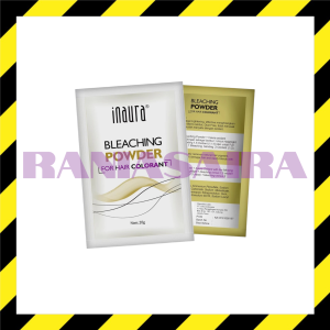 INAURA Bleaching Powder 20gr Sachet PCS (SATUAN) Hair Color / Coloring Rambut / Pewarna / Cat