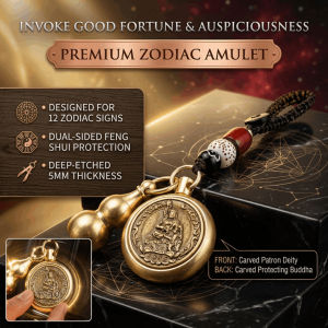 Chinese Zodiac Rotatable Brass Gourd Keychain Car Ornament Wealth Lucky Charm Feng Shui Keychain Pendant 十二生肖可旋转黄铜葫芦钥匙扣