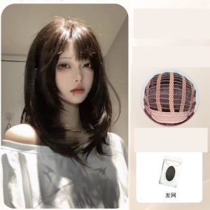 Female Collarbone Hair y2k Internet Celebrity Subculture Bangs High-level Short Straight Hair