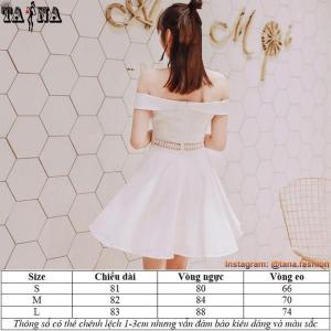 [XẢ KHO GIẢM GIÁ] Đầm dự tiệc dáng xòe vintage trẻ trung